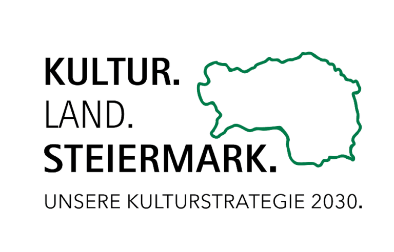 Kultur- und Museumsverein Eibiswald Logo mit Landkarte Steiermark, Österreich.
